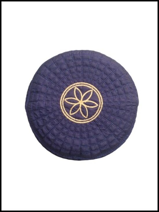 Unisex Muslim Prayer Cap Kufi Skullies Beanie Cotton Blend Handmade